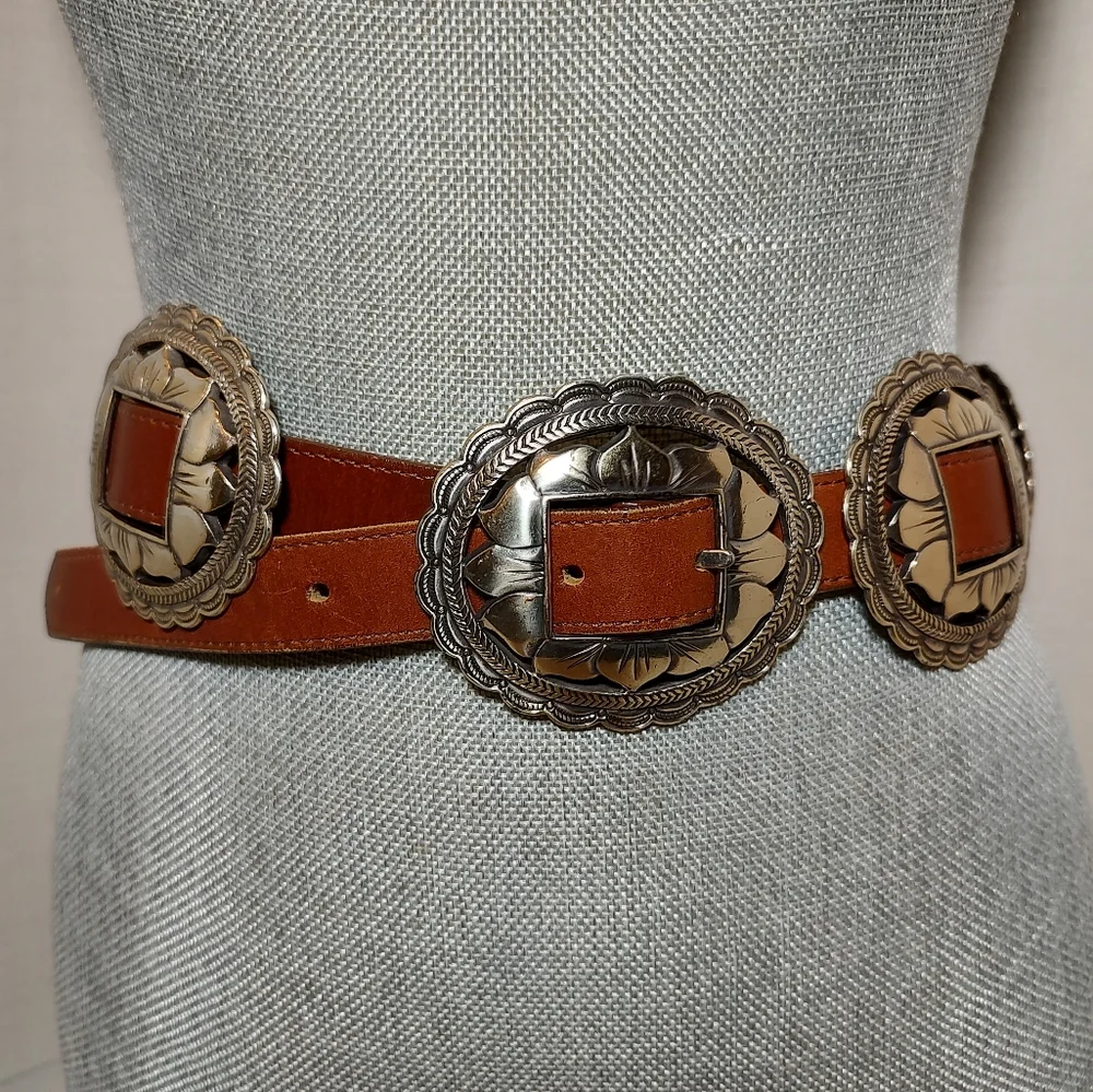 Brighton | Accessories | Brighton Vintage Concho Belt | Poshmark display picture 3